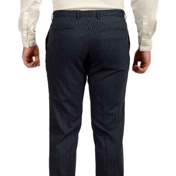 Hugo Boss Men's "Reymond/Wenten" Extra Slim Fit 100% Wool Suit US 40S IT 50S - Picture 10 of 13